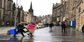 Edinburgh Prepares For General Election