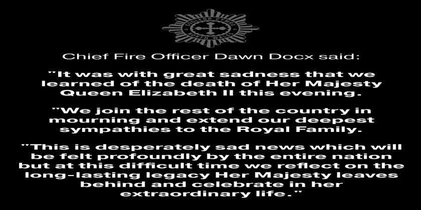 A Statement On The Death Of Her Majesty Queen Elizabeth Ii